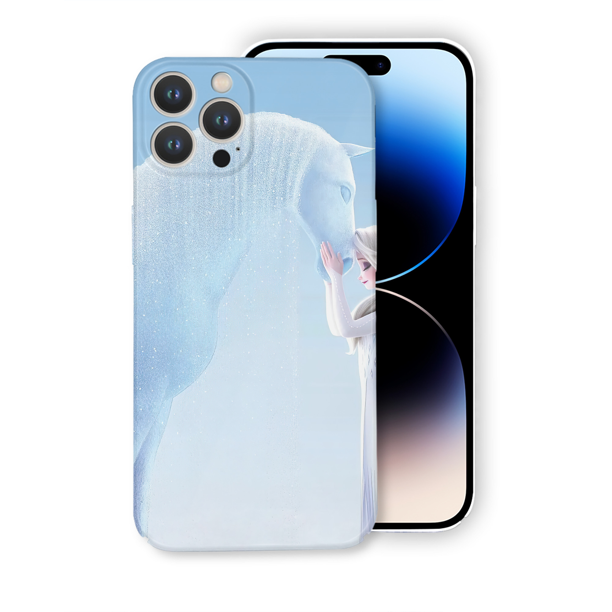 （画像用） アナと雪の女王 アンナ エルサ Frozen Anna Elsa 【iPhone 14シリーズ対応】ハードケース